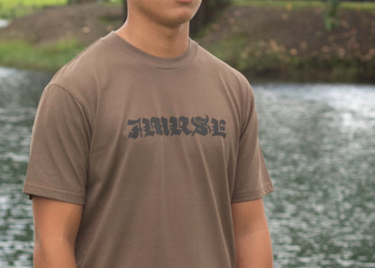 Repetition Tee (Brown)