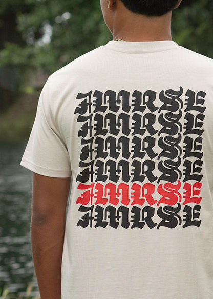 Repetition Tee (Bone)